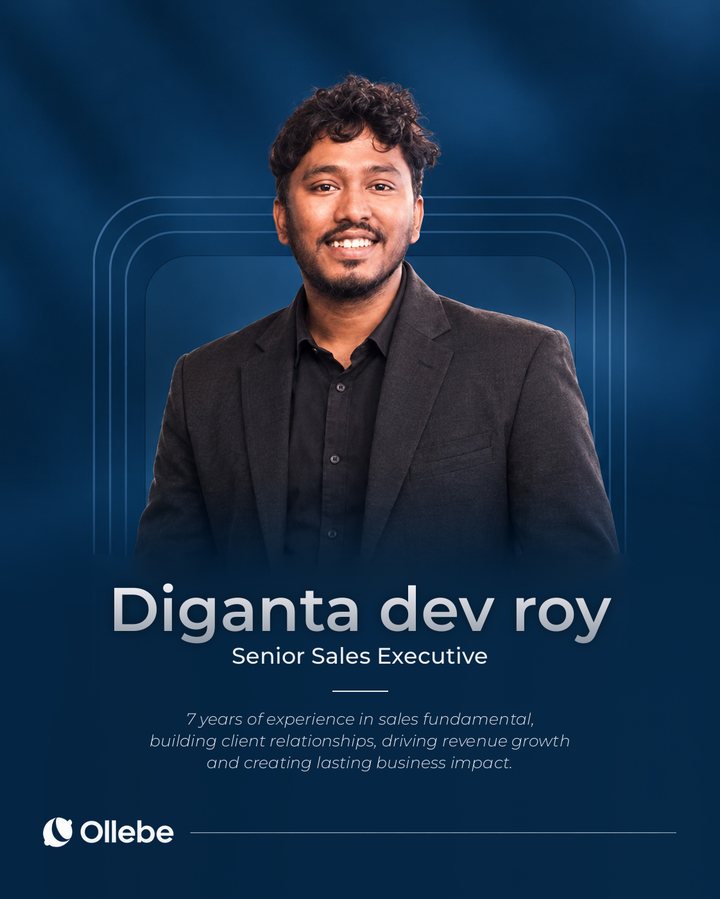 Diganta Dev Roy, Senior Sales Executive