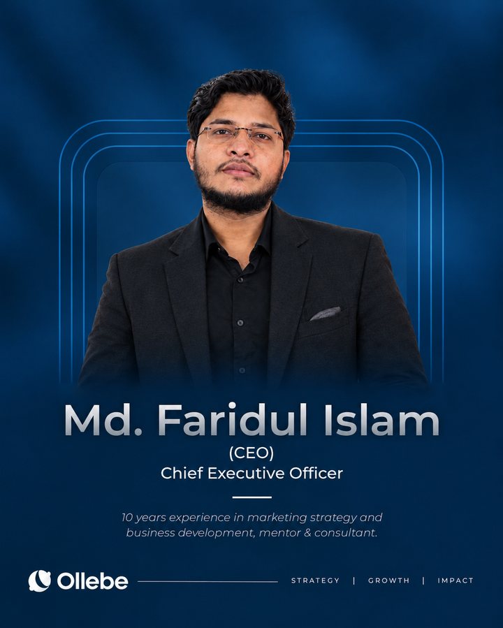 Md. Faridul Islam, Chief Executive Officer